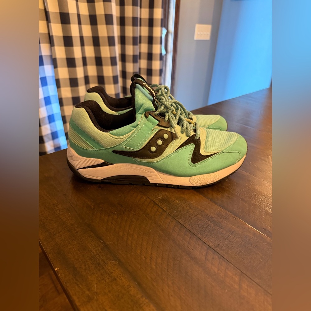 Saucony Grid Shadow 2 “Tiffany” Teal and Black - Size 10.5